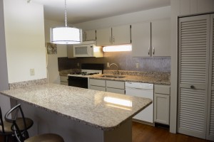 Kitchen with Granite Countertops